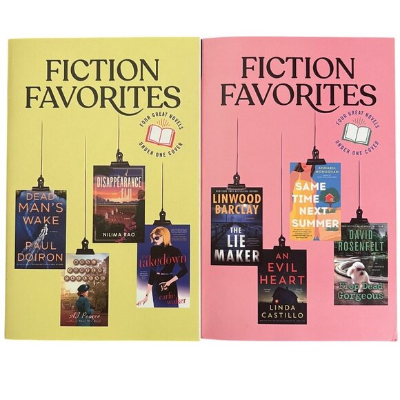 Readers Digest Fiction Favorites Set With 8 Novels - Picture 1 of 6